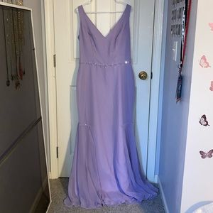 NWT Eden Bridal Lavender Prom Dress